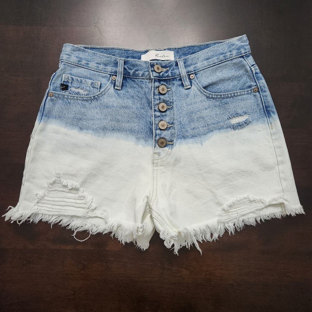 Kancan Dipped Button Fly Shorts Size Medium